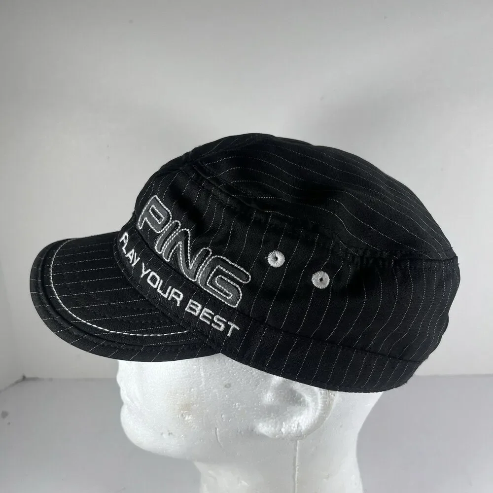 Ping Play Your Best Adjustable Strapback Military Cadet Golf Hat Women's OSFM